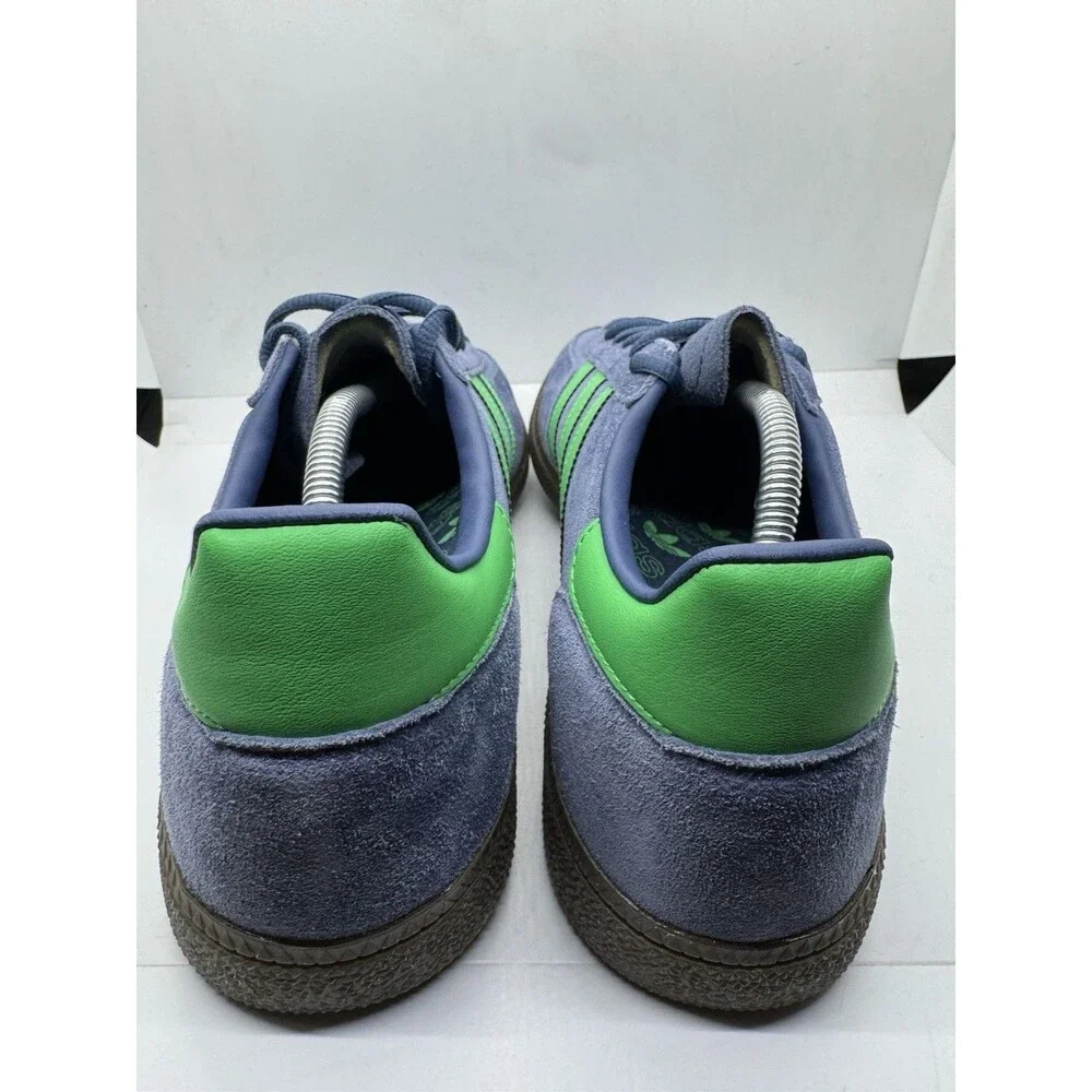 Adidas Handball Spezial Mens 12 Preloved Ink Semi Screaming Green shoes JH5437